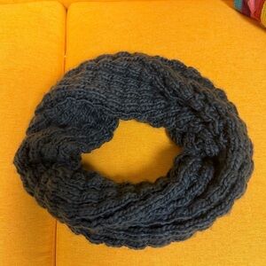 Old Navy Dark Blue Knit Scarf